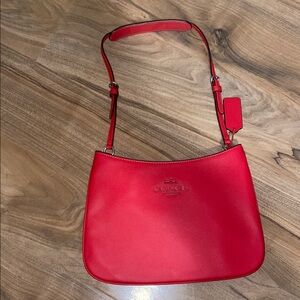 Coach Vibrant Red Shoulder Bag